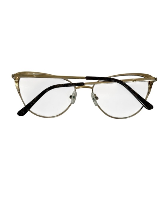 Fendi cat eye prescription glasses Gold Metal